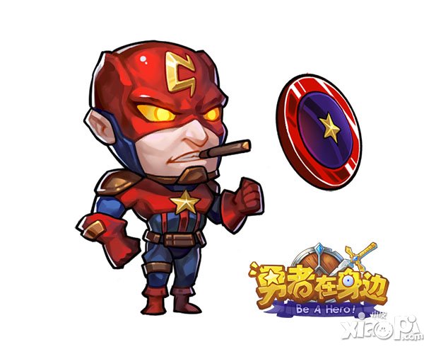 《勇者在身边》原画曝光 名人乱斗引热潮