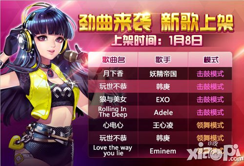 全民偶像1月8日-1月19日活动