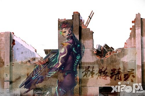 骷髅精灵三部曲涂鸦