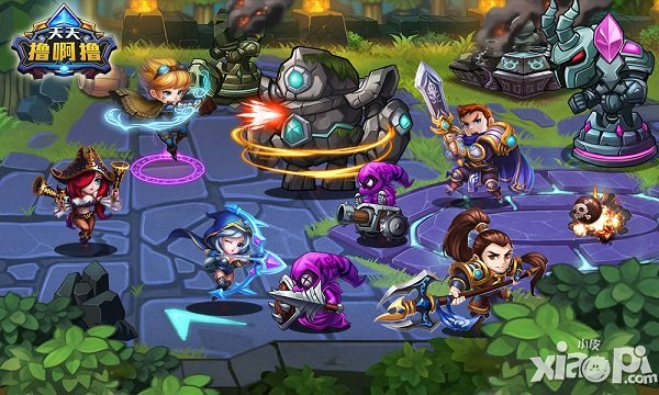 追逐吧女神 《天天撸啊撸》新英雄详解