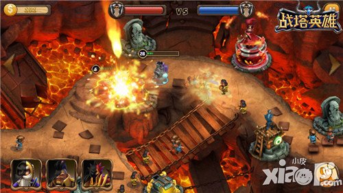 百变战法 《战塔英雄》多兵种联合作战