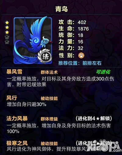 天天爱萌仙蓝卡选择攻略 蓝卡站位推荐