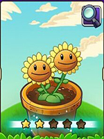 植物大战僵尸全明星三胞向日葵