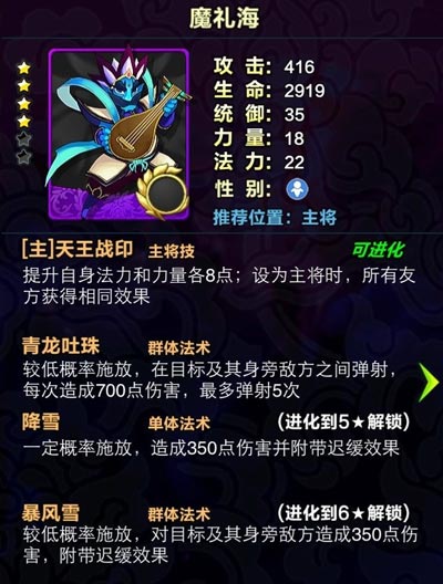 天天爱萌仙统御卡分析攻略 统御卡全面解析