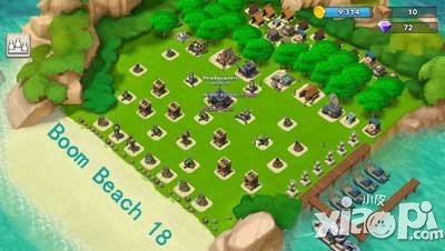 海岛奇兵boom beach18防御阵型推荐