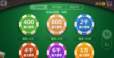 天天德州无限注码