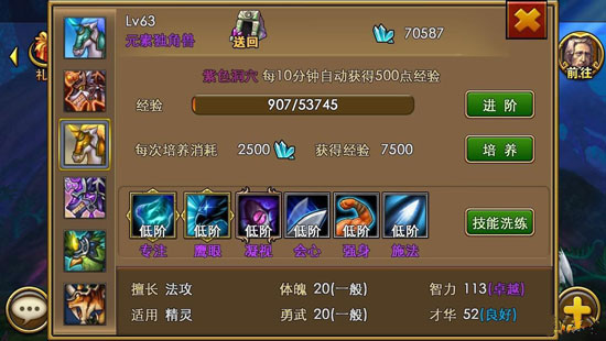 佣兵天下幻兽技能选择攻略 幻兽技能怎么选择