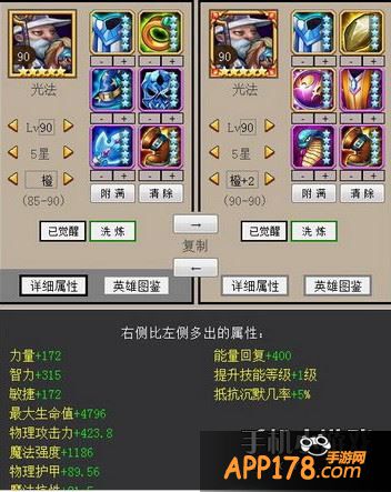 橙+2光法