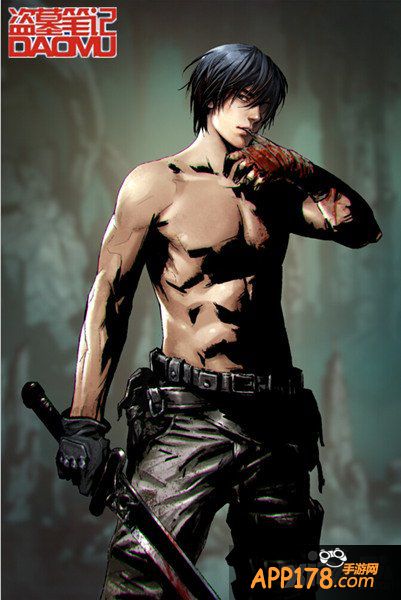 一大波帅哥来袭 《盗墓笔记》精美原画大放送