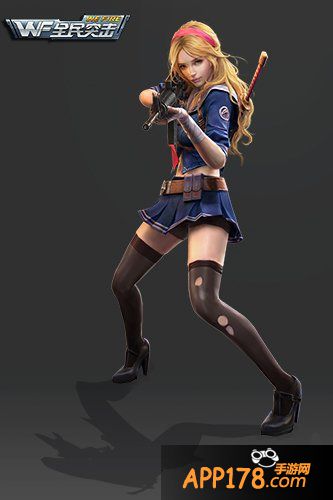 全民突击新角色刀锋少女