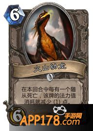 炉石传说火山幼龙