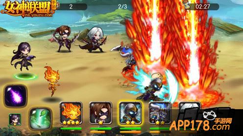 女神联盟手游  战斗截图