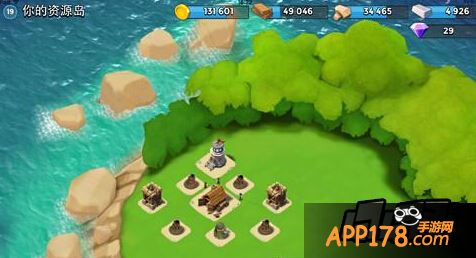 海岛奇兵19级木材资源岛防御阵型