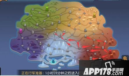 腥红石堡进攻路线