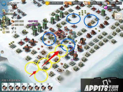 海岛奇兵6.1战争工厂纯妹流路线图打法分享