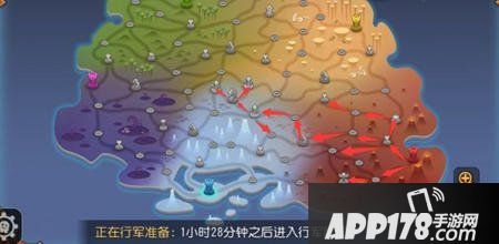 腥红石堡进攻路线