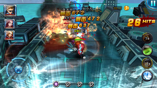 图3 《枪战联盟》航母支援