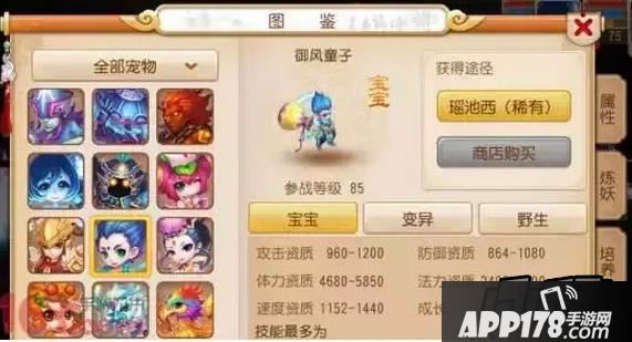 梦幻西游法宠御风童子