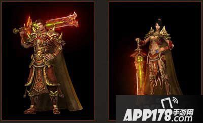 热血传奇手机版战士紫装