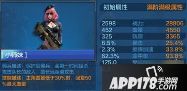 全民突击佣兵小师妹