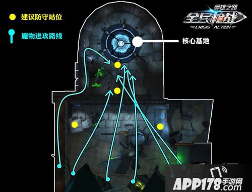 全民枪战魔物进攻路线图
