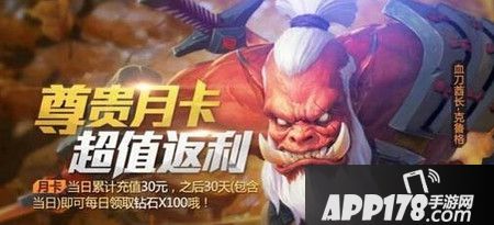 尊贵月卡