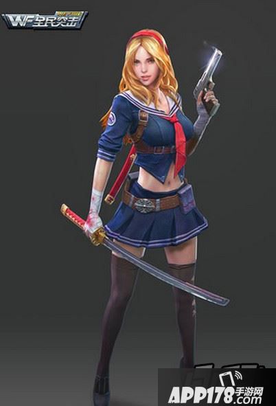 全民突击刀锋少女