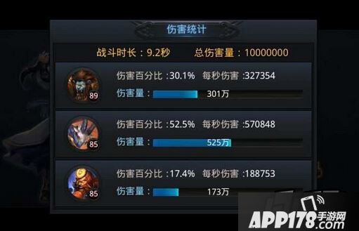 乱斗西游穷奇9.2s伤害统计