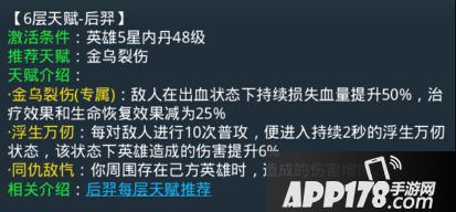 乱斗<a href=http://www.app178.com/list-0-2-0-0-1.html target=_blank class=infotextkey>西游</a>后羿第六层天赋