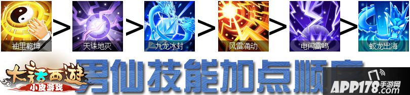 大话西游手游男仙技能加点