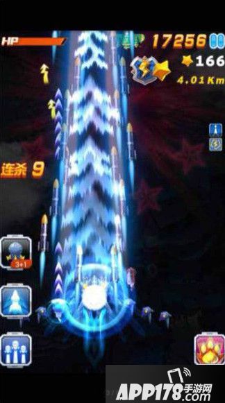 全民飞机大战新战机轰18弹道