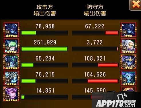 刀塔传奇输出伤害