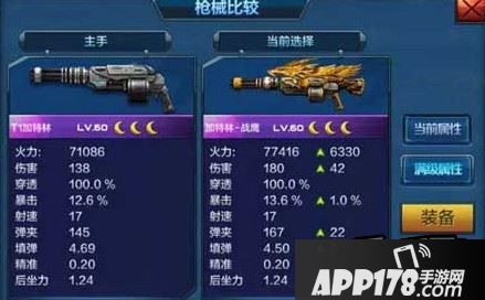 全民突击S级枪加特林-战鹰属性解析