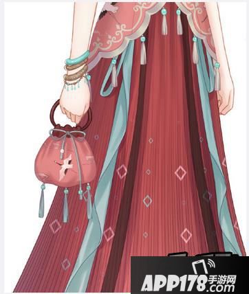 暖暖环游世界花鹤翎红套装细节展示