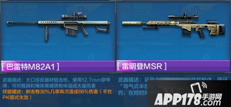 雷明登MSRvs巴雷特M82A1解析