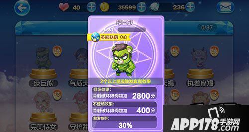 天天酷跑绿巨熊怎么样