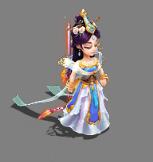 大话西游手游女仙神兵发光