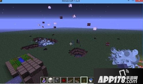 【Minecraft我的世界】简易双轨道连发红石大炮