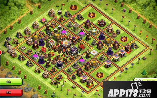 部落冲突11本布局