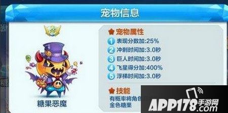 天天酷跑恶魔糖果