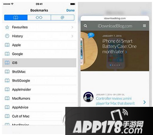 iphone6s plus上的safari内3d touch使用技巧5