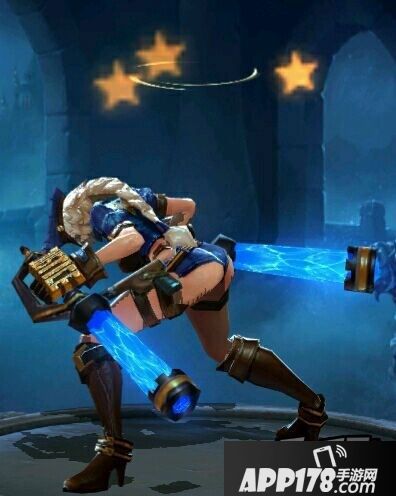 全民超神天舞幻蓝巡警皮肤