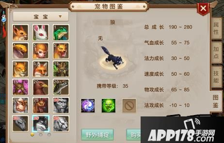 问道手游狼宝宝怎么加点？