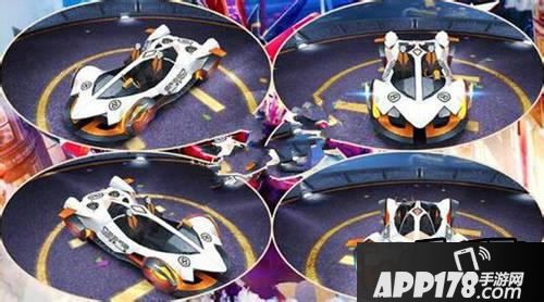 天天飞车银色弧光