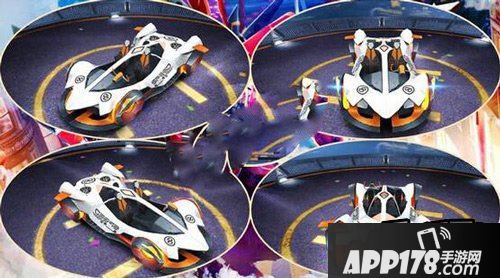 天天飞车银色弧光