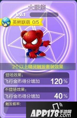 天天酷跑大眼熊