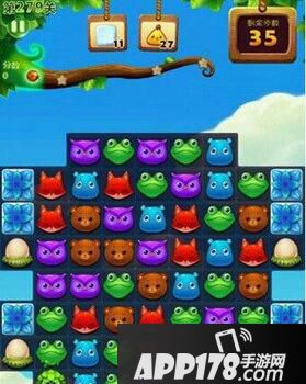 开心消消乐小松鼠消除方法