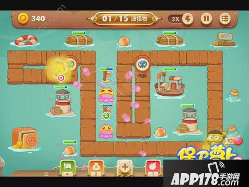 保卫萝卜3码头第41关<a href=http://www.app178.com/gonglue/ target=_blank class=infotextkey>攻略</a>