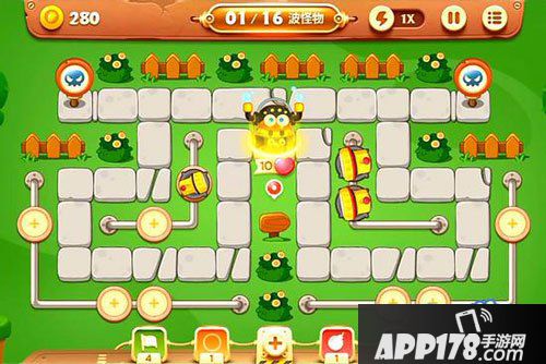 保卫萝卜3公园第28关<a href=http://www.app178.com/gonglue/ target=_blank class=infotextkey>攻略</a>