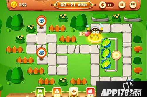 保卫萝卜3公园第42关<a href=http://www.app178.com/gonglue/ target=_blank class=infotextkey>攻略</a>